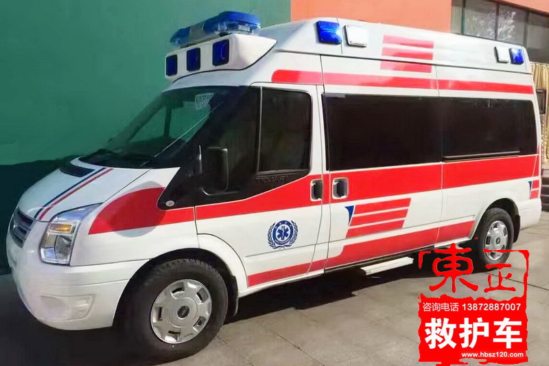 江鈴福特新世代長(zhǎng)軸高頂救護(hù)車V348（帶凸臺(tái)）