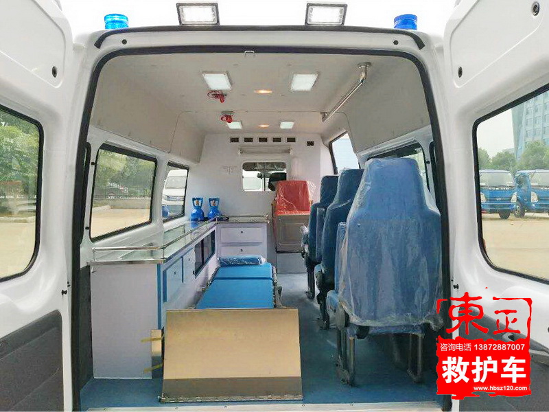 金杯小海獅高頂救護車運輸型內(nèi)飾圖